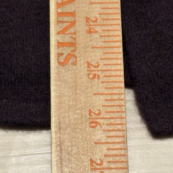 Philosophy Cashmere by Republic Women M Sweater Split Hem Tunic Purple - Picture 9 of 9